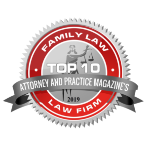 2019 Law Firm Attorney and Practice Magazine Family Law Badge